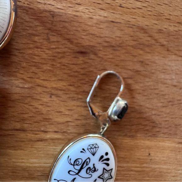 Tarina Tarantino sugar skull drop earrings - Picture 5 of 5